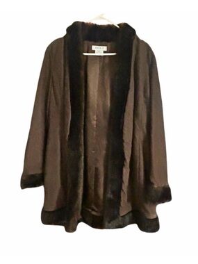 Nine West Faux Fur Coat